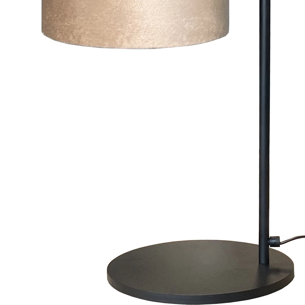 Tafel Schemerlamp Venus met zandkleurige lampenkap Masterlight 8718121251301