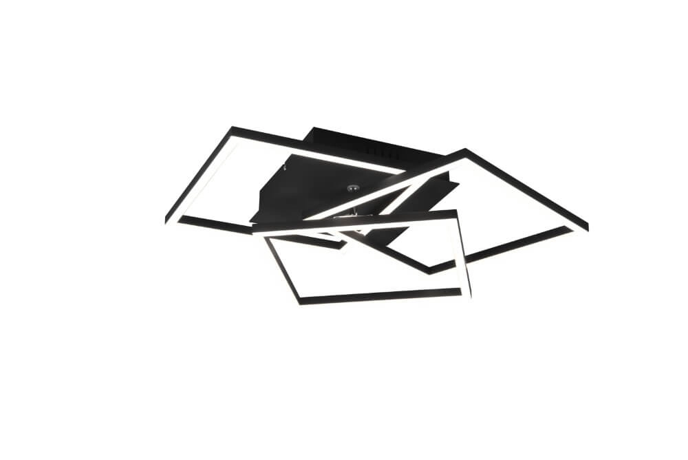 Plafonnière Mobile 42cm zwart Trio 4017807500554