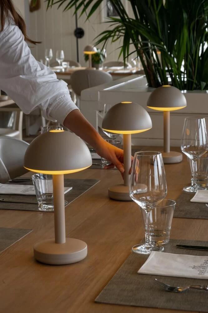 Oplaadbare tafellamp Bug Beige Humble 7446023313322