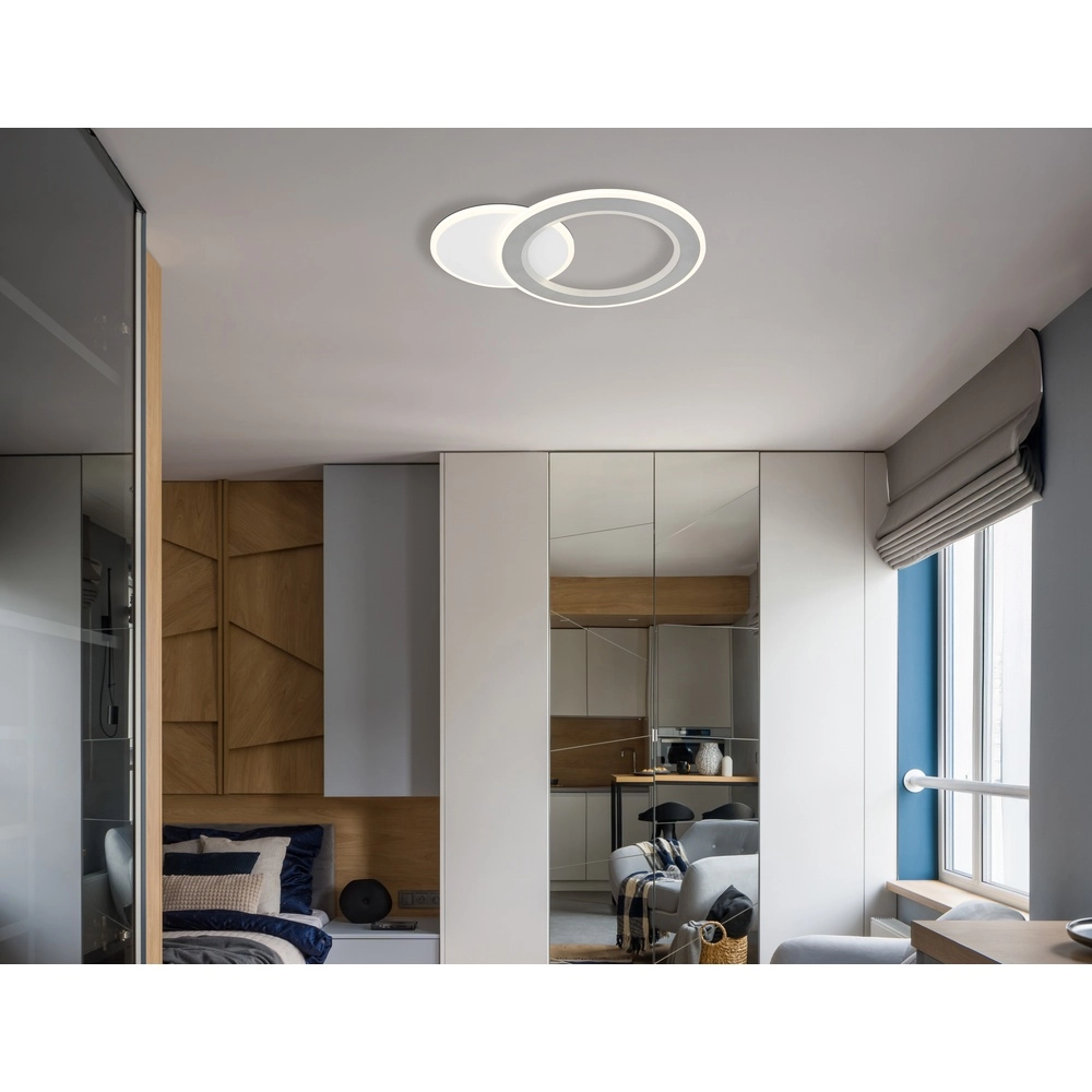 Design plafondlamp Mavis wit Globo 9007371589234