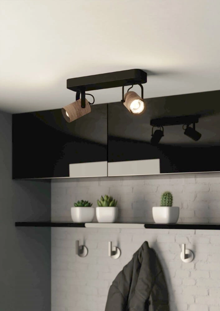 2-lichts plafondspot Cayuca landelijk Eglo 9008606239993