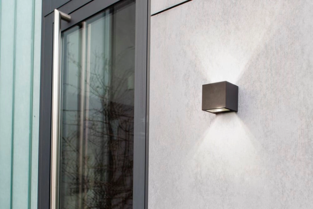 Moderne wandlamp Gemini antraciet Lutec 6939412028620