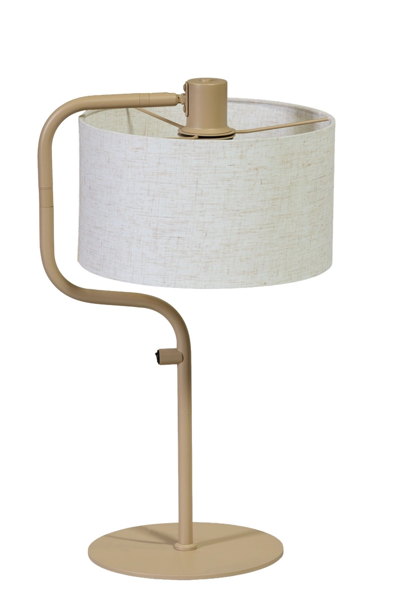 Schemerlamp Jacqueline 1x E27 - zand