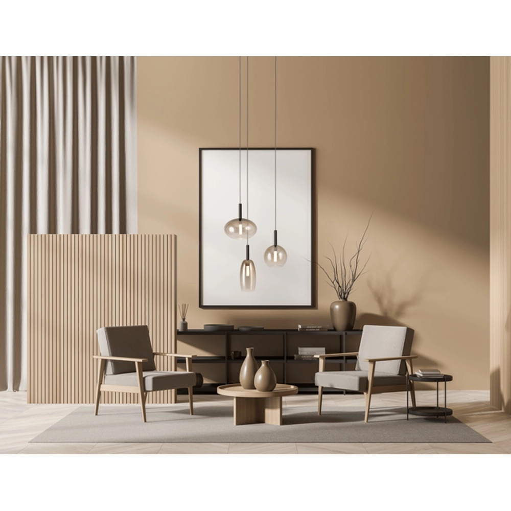 3L vide hanglamp Lido met gold-fading glas Masterlight 8718121335353