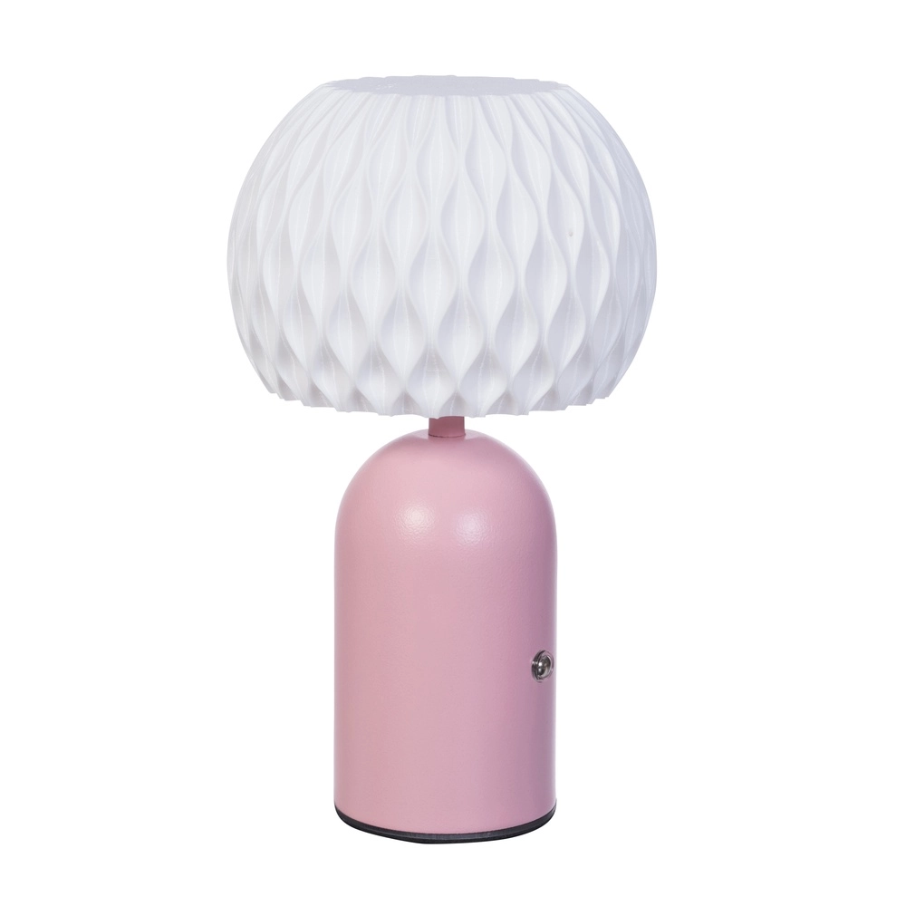 Tafellamp Obidos roze USB oplaadbaar Tafellamp Obidos roze USB oplaadbaar