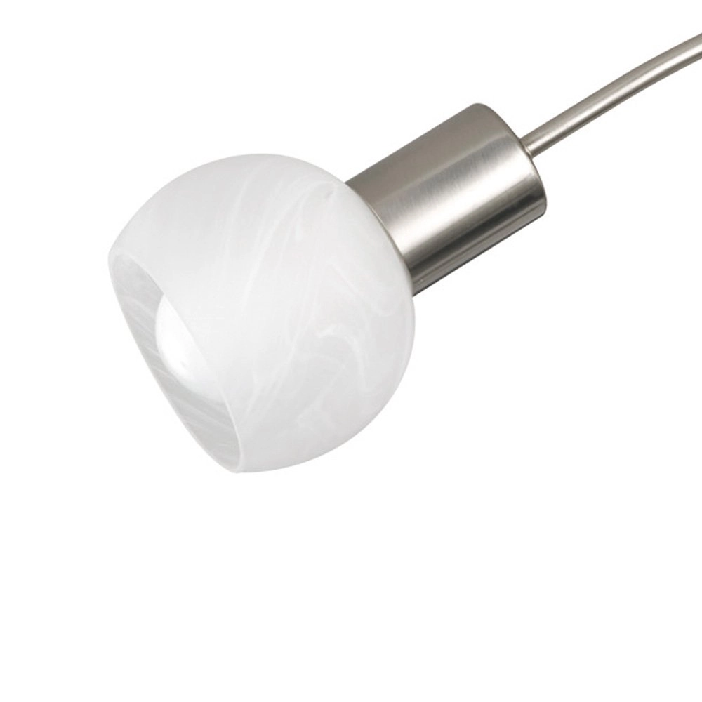 Plafondspot Antibes Knot 3-lichts nikkel mat Trio 4017807358292