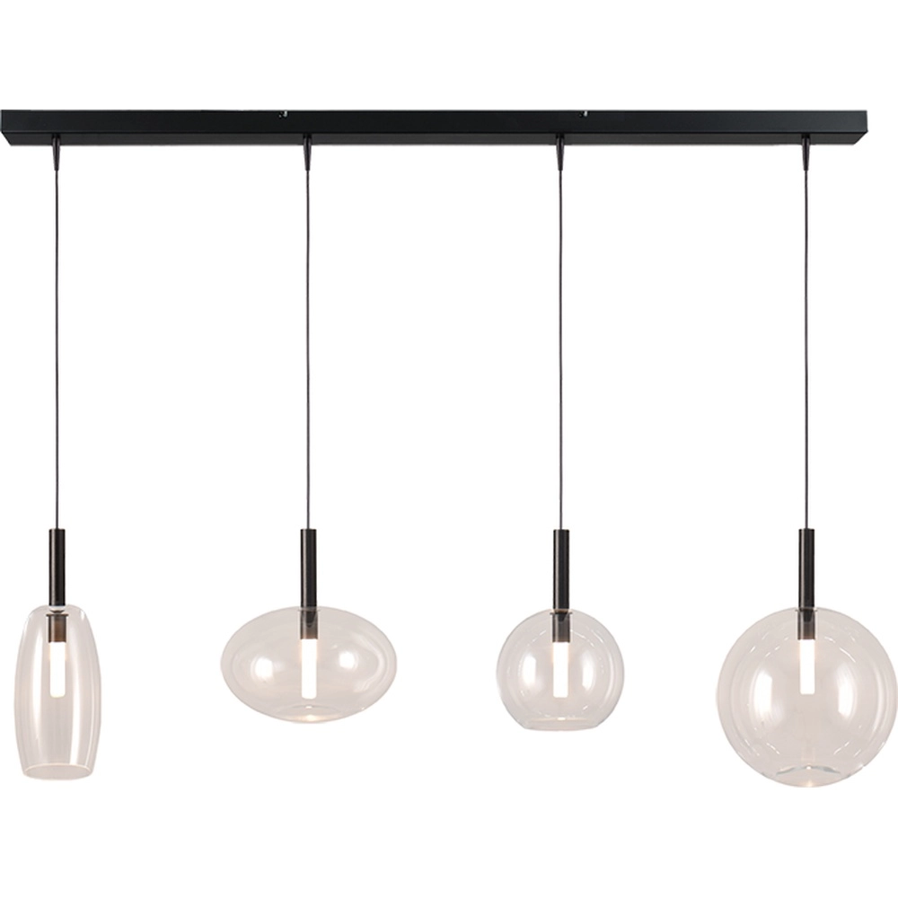 4L hanglamp Lido Ball met helder glas