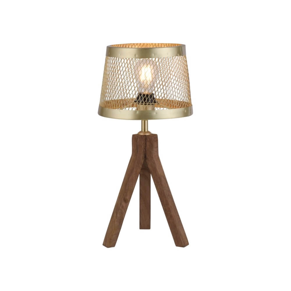 Tafellamp Frederik messing Just Light 4043689976170