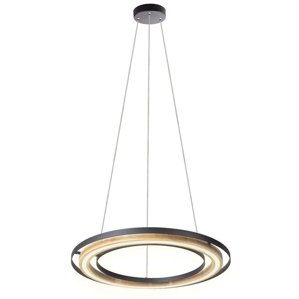 Design hanglamp Rilas enkel zwart