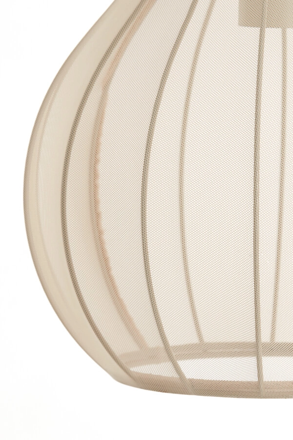 Crème vloerlamp Elati Ø 29cm japandi Light & Living 8717807702700