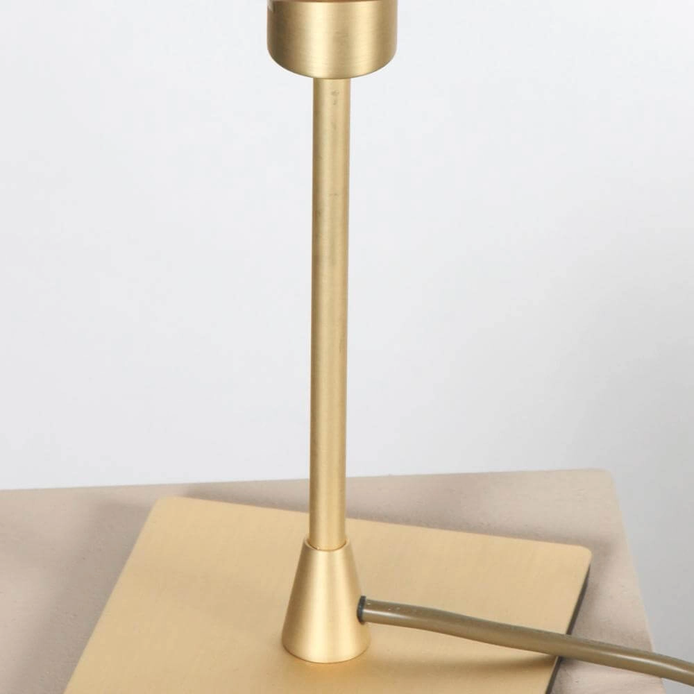 Strakke tafellamp Ancilla goud Steinhauer 8712746171044