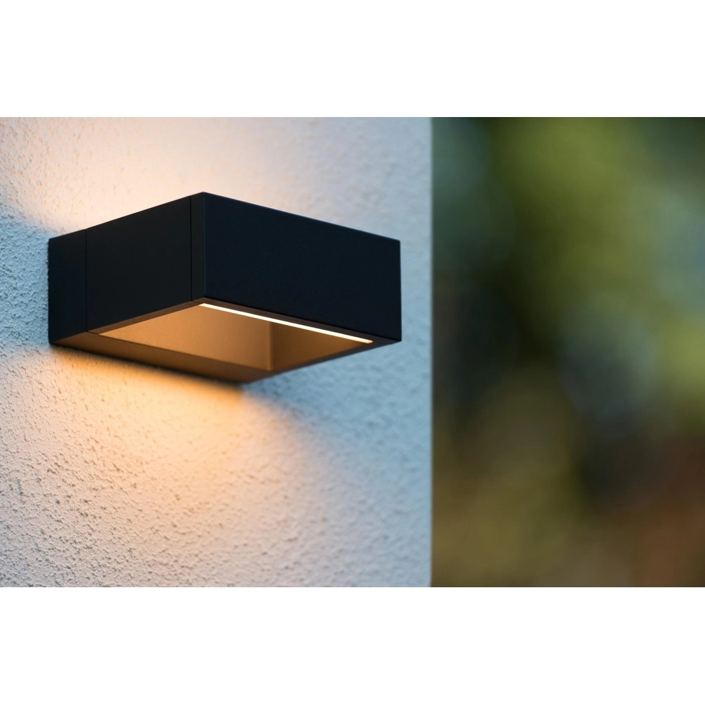 Design wandlamp Goa antraciet Lucide 5411212280961