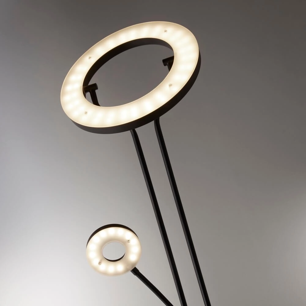 Staande leeslamp Mother & Child zwart Searchlight 5053423241265