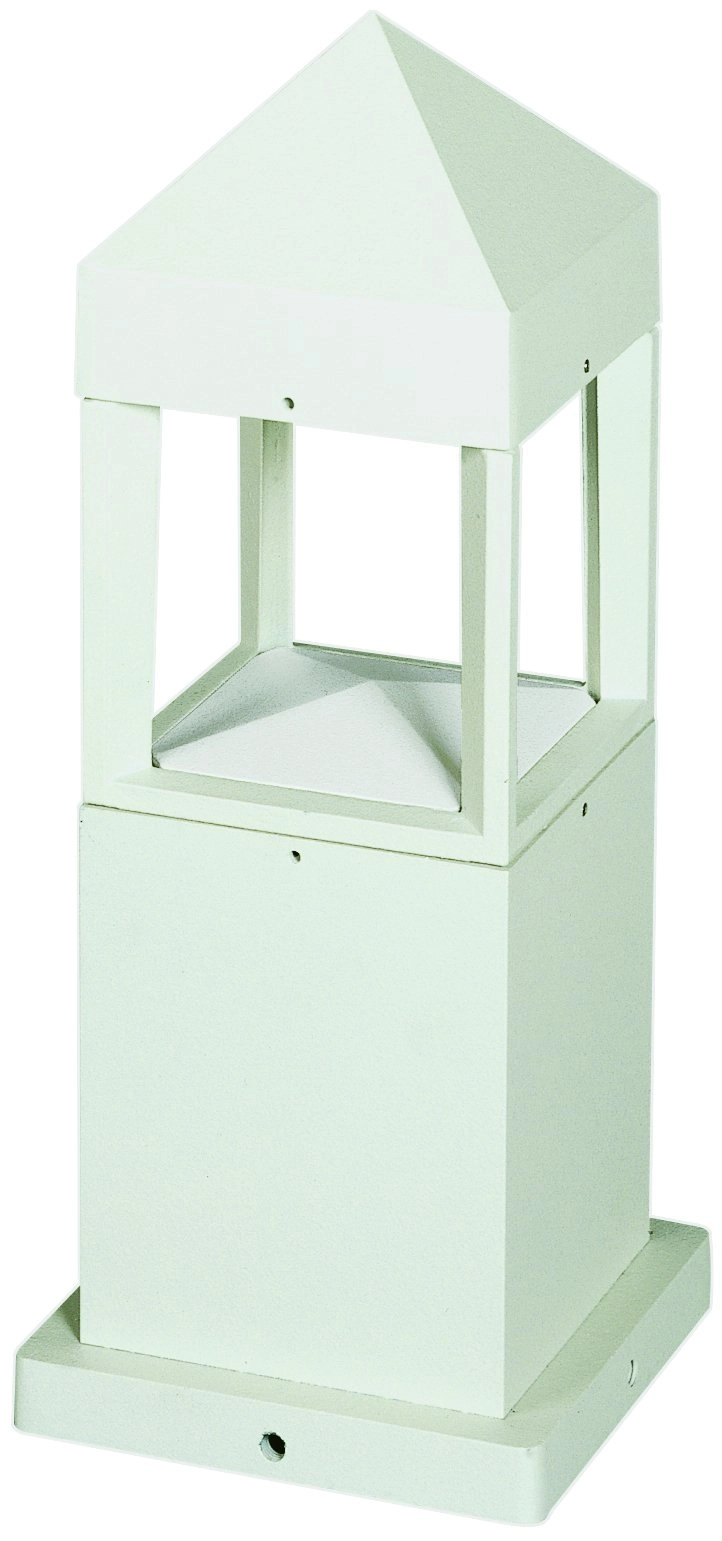 Led staande lamp buiten Oblong 37cm - wit