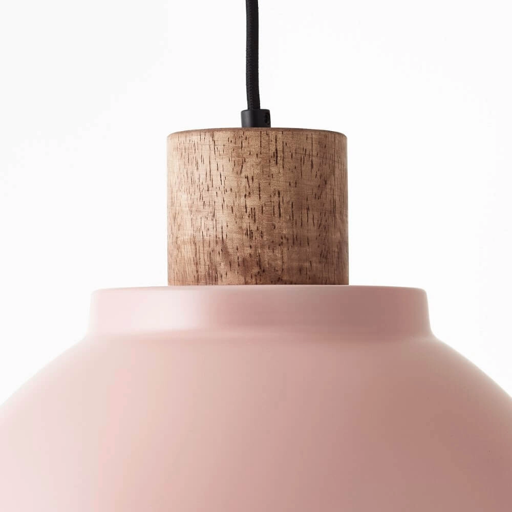 Hanglamp Erena Ø 38cm roze Brilliant 4004353413032