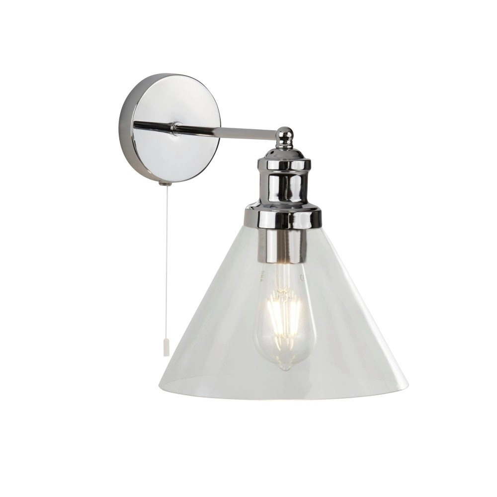 Wandlamp Pyramid chroom Wandlamp Pyramid chroom
