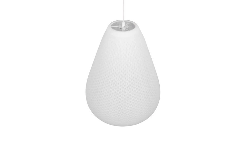 Witte design hanglamp Janine Ø 48cm Trio 4017807637663