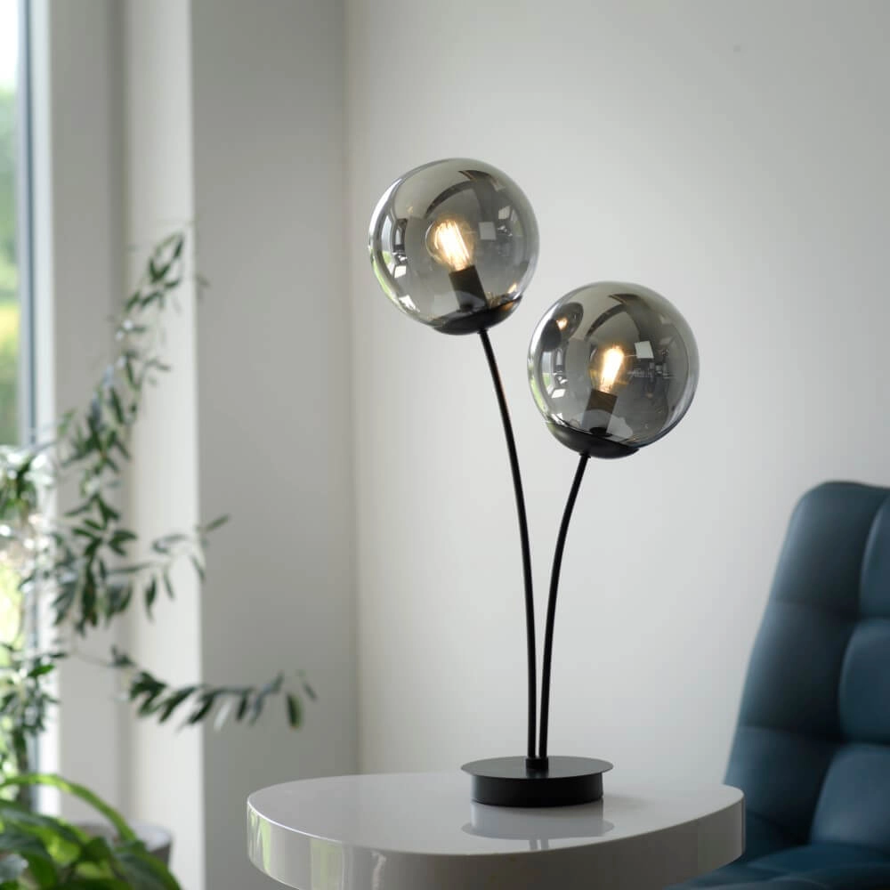 Tafellamp Big Widow zwart Just Light 4043689988401