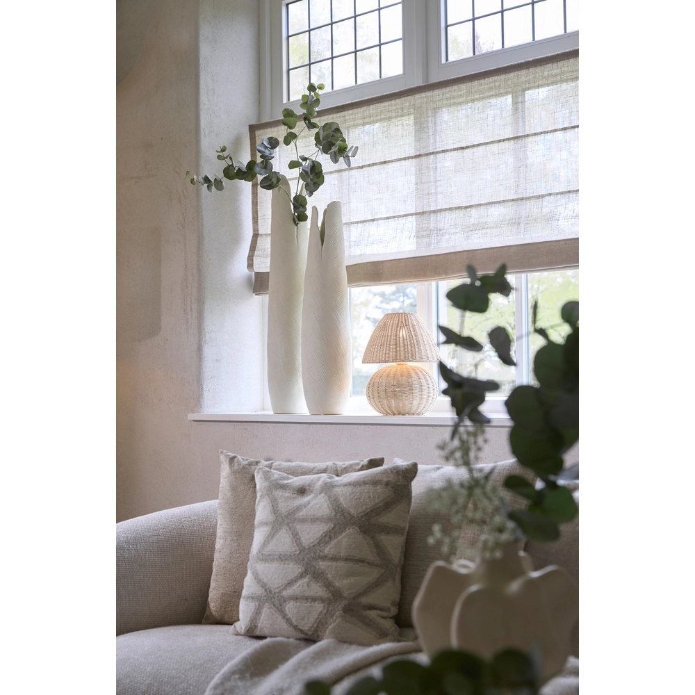 Rotan schemerlamp Mavon Ø 27,5cm - naturel rotan Light & Living 8717807820527