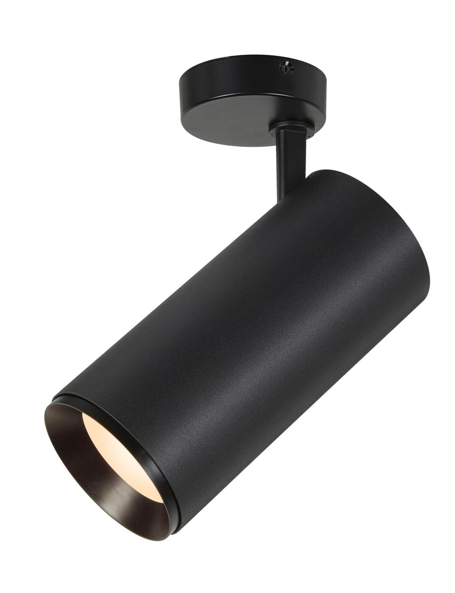 Opbouwspot Numinos XL zwart 3000K - 60gr