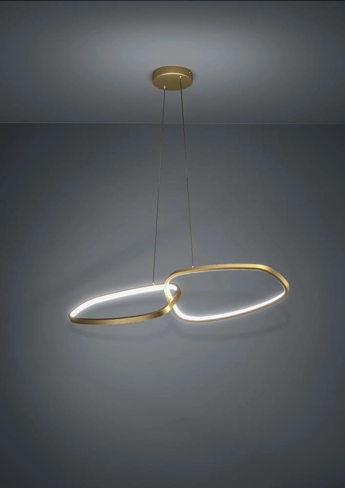 Design hanglamp Lodosa goud - 113cm Stars of Light 9008606240616