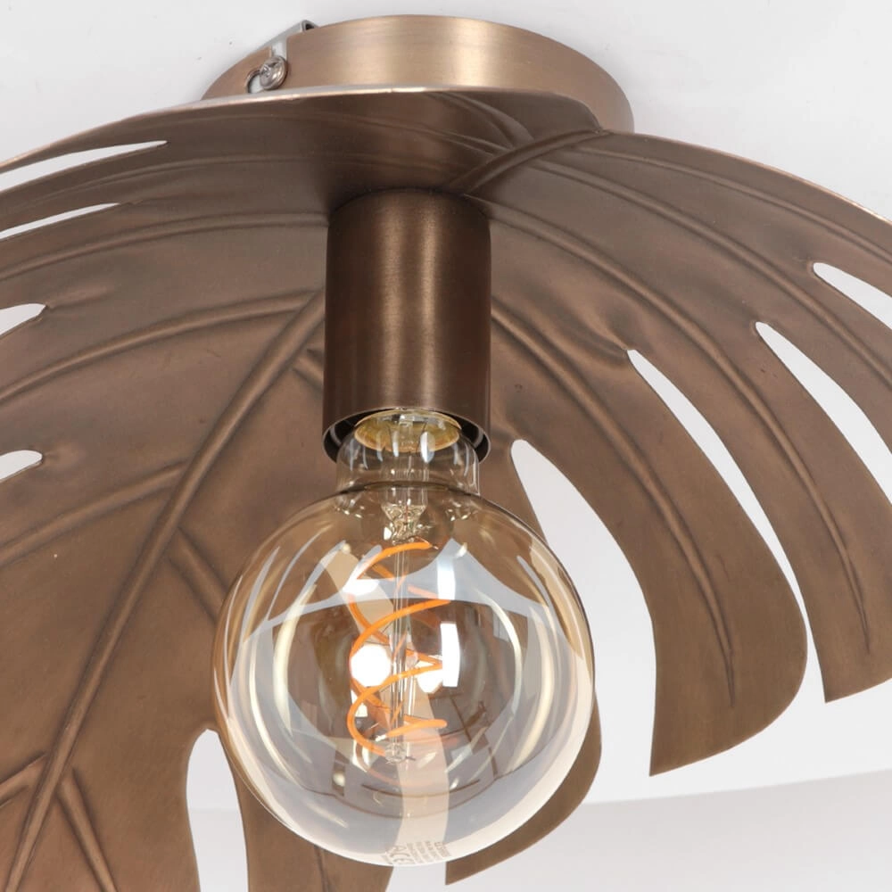 Gouden wandlamp Feuilleter bladvormig Steinhauer 8712746165036