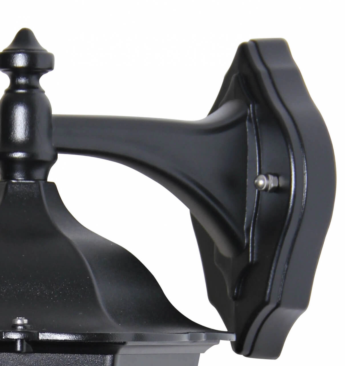 Klassieke buitenlamp Cartella Down zwart Franssen 8033239039277