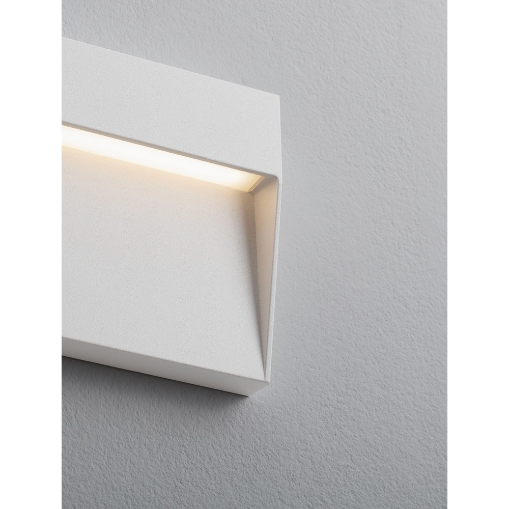 Vierkante wandlamp Toby design wit Lyora 5212017453587