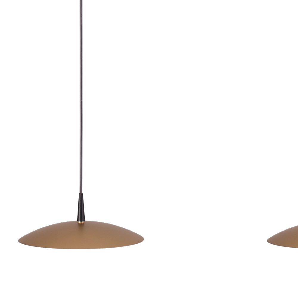 3-lichts hanglamp Scala zwart met goud Ø 20cm Masterlight 8718121296067