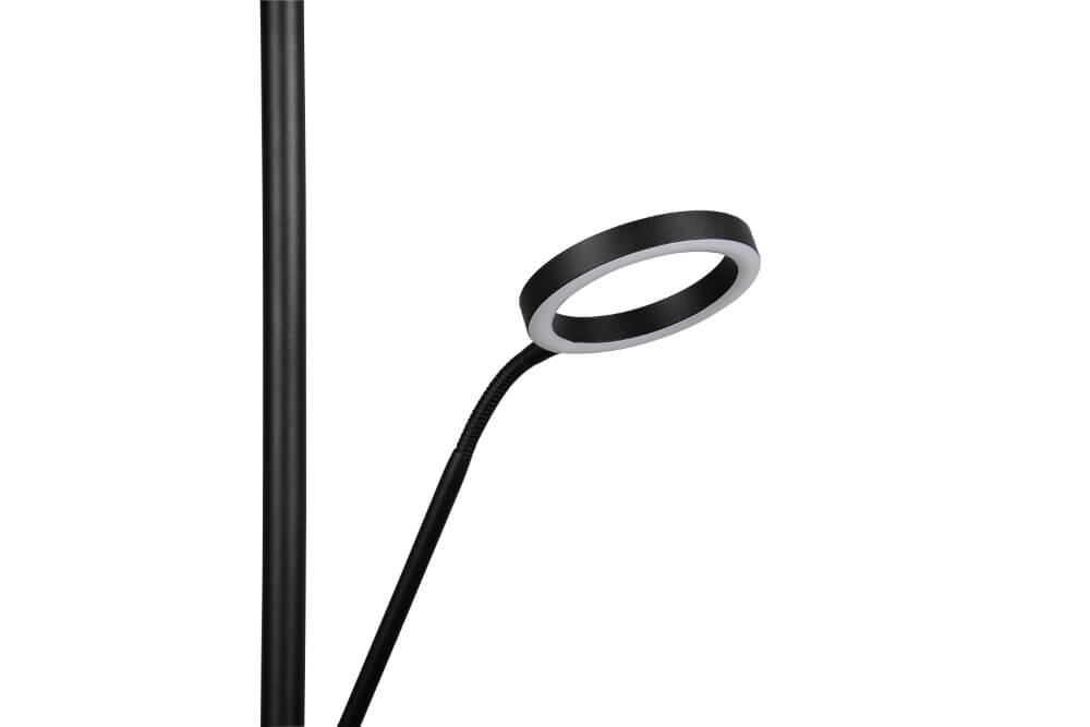 Design leeslamp Willis Zwart - 180cm Trio 4017807618112