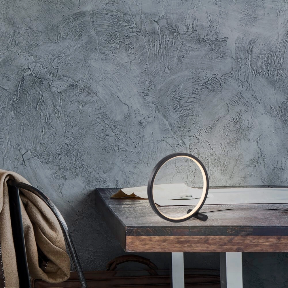 Zwarte tafellamp Mini Ritus Just Light 4043689000202