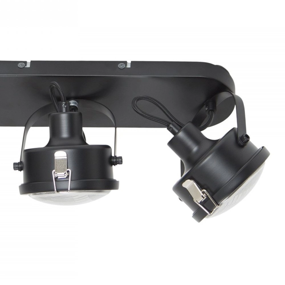 Opbouwspots Satellite 3 lichts zwart KS Verlichting 8714732684903