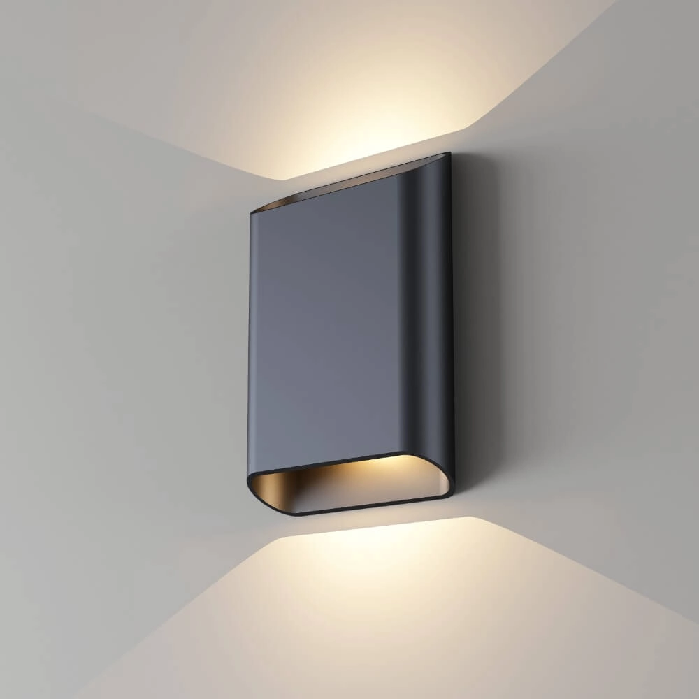 Wandlamp Diaz L Zwart