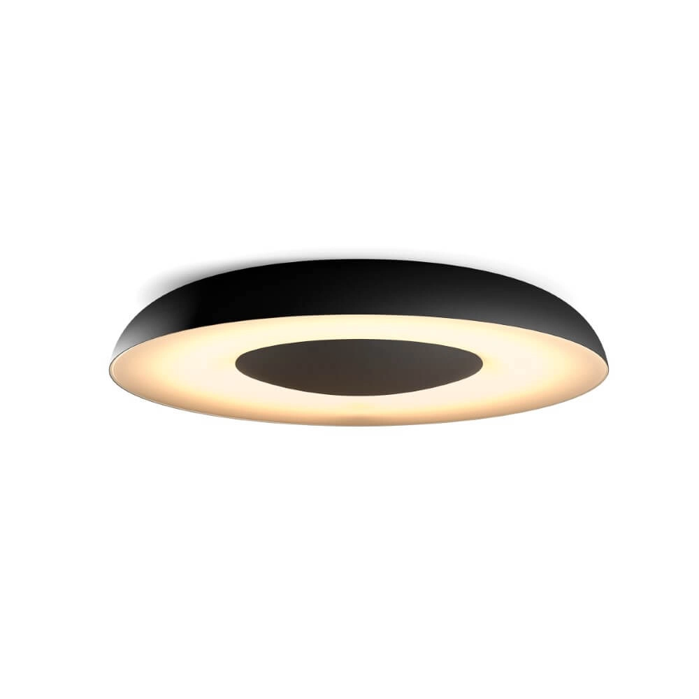 Plafondlamp Hue Still - White Ambiance Ø 39,1cm zwart Philips 8719514341357