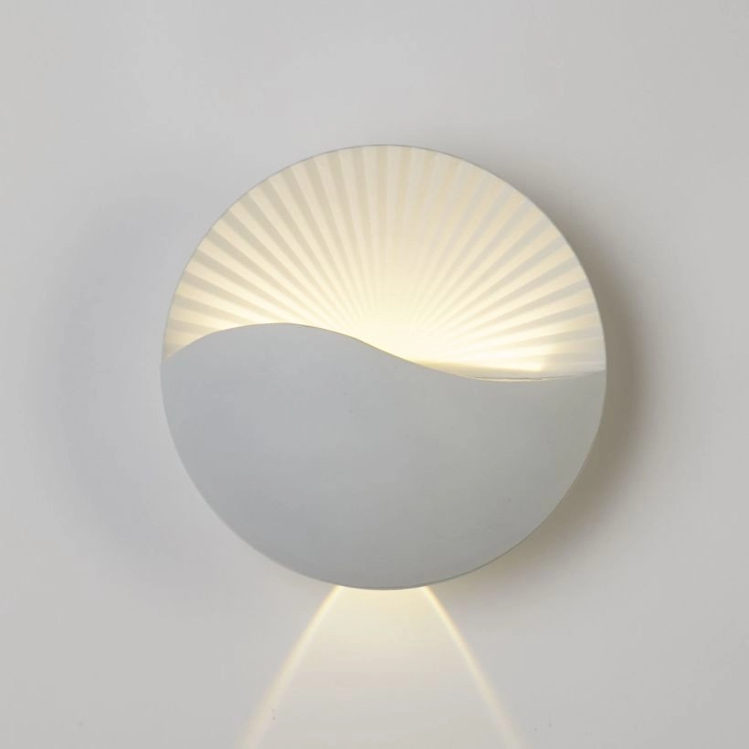 Moderne wandlamp Sunrise wit Moderne wandlamp Sunrise wit