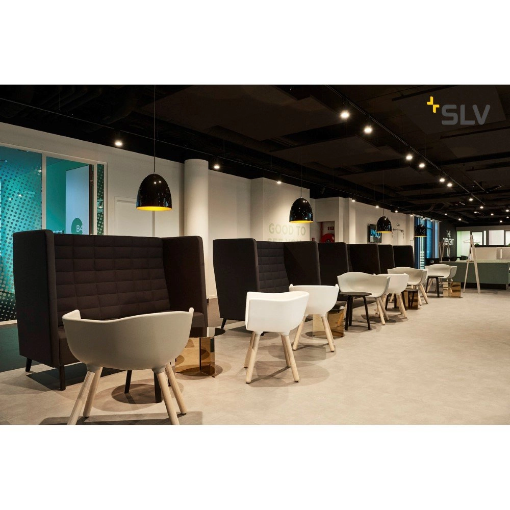 Hanglamp Para Cone 30 zwart met goud SLV 4024163148771