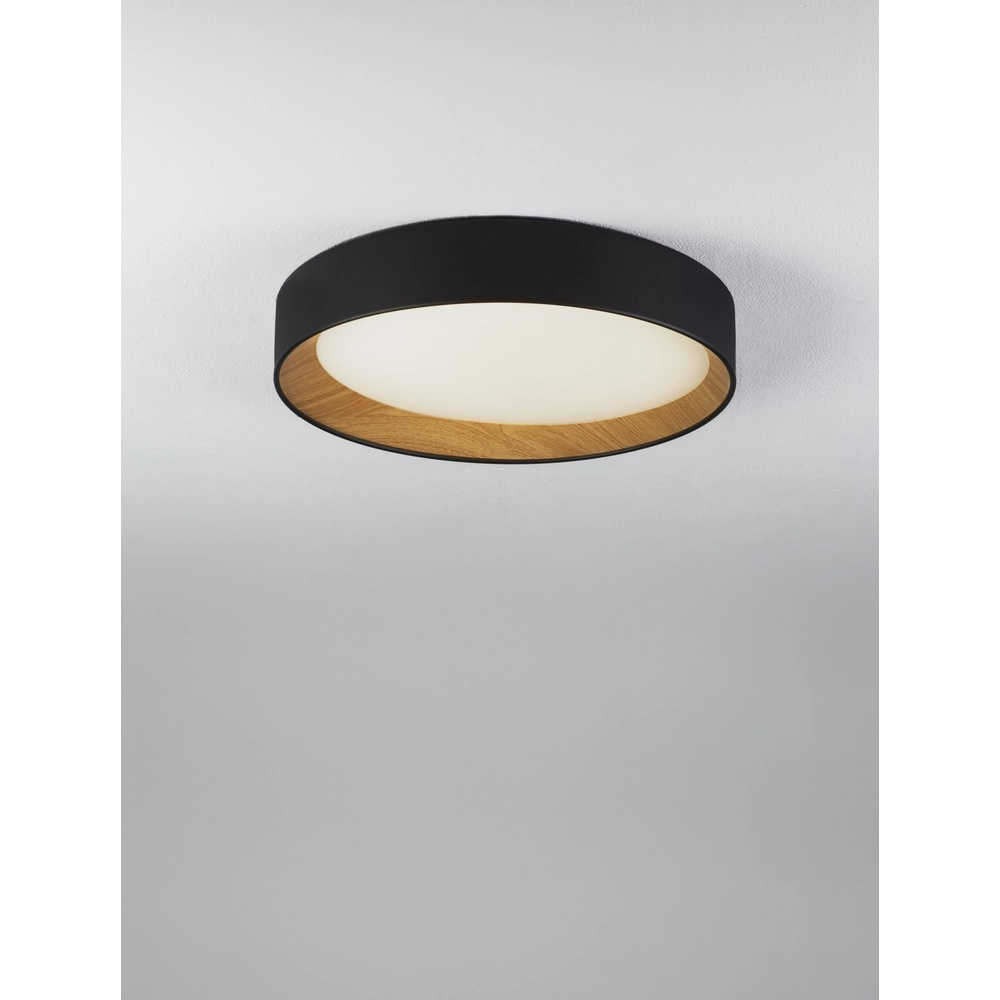 Ceiling lamp Stake black Ø 45cm Lyora 5212017445933