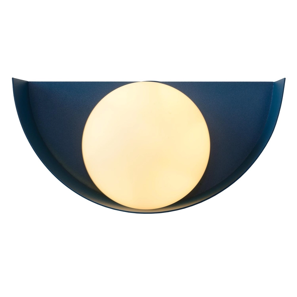 Design wandlamp Benni blauw Lucide 5411212451859