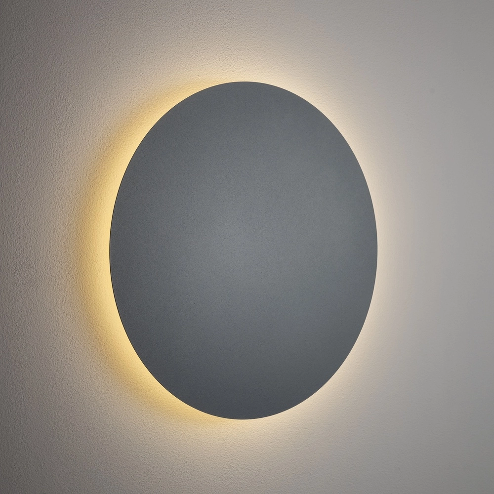 Design wandlamp Ring umbra blauw Ø 35cm Lyora 5903139126649