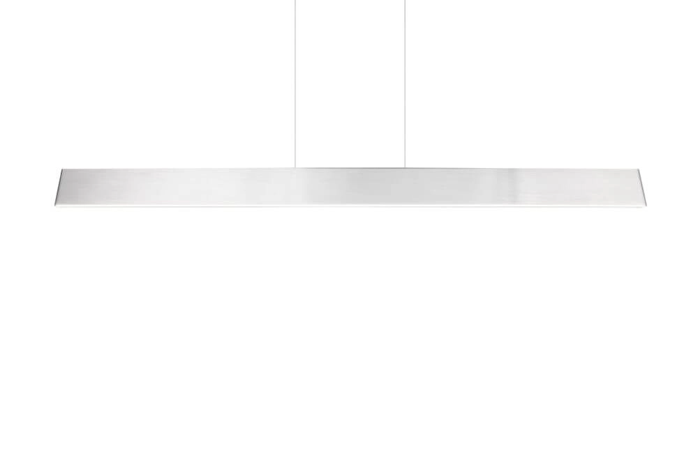 Led kantoor hanglamp Galway 150cm - RVS Trio 4017807616675