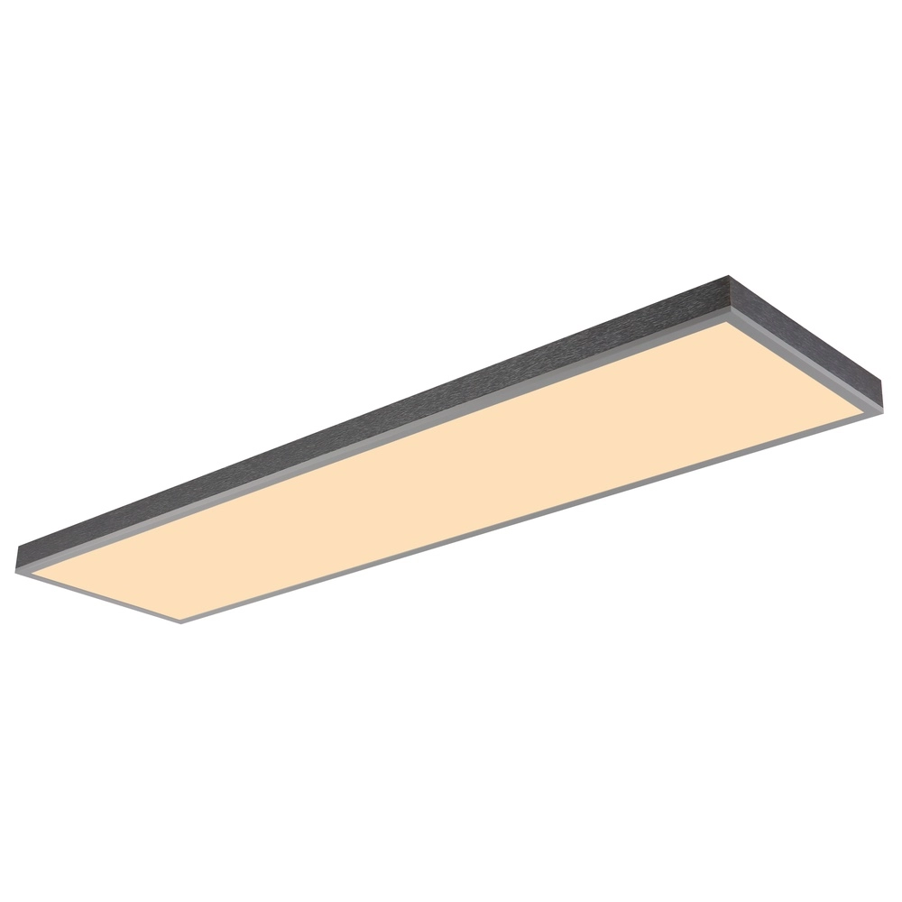Design plafondlamp Doro 120cm zilvergrijs Globo 9007371531547
