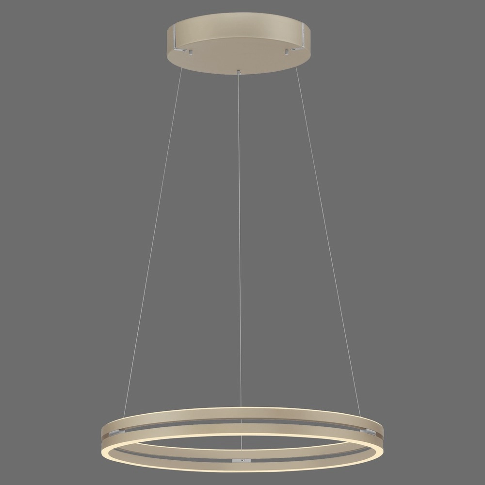 Kantoor hanglamp Pure E-Loop bronce - Ø 70cm