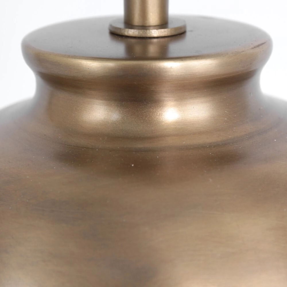 Schemerlamp Brass goud met groen Steinhauer 8712746151978