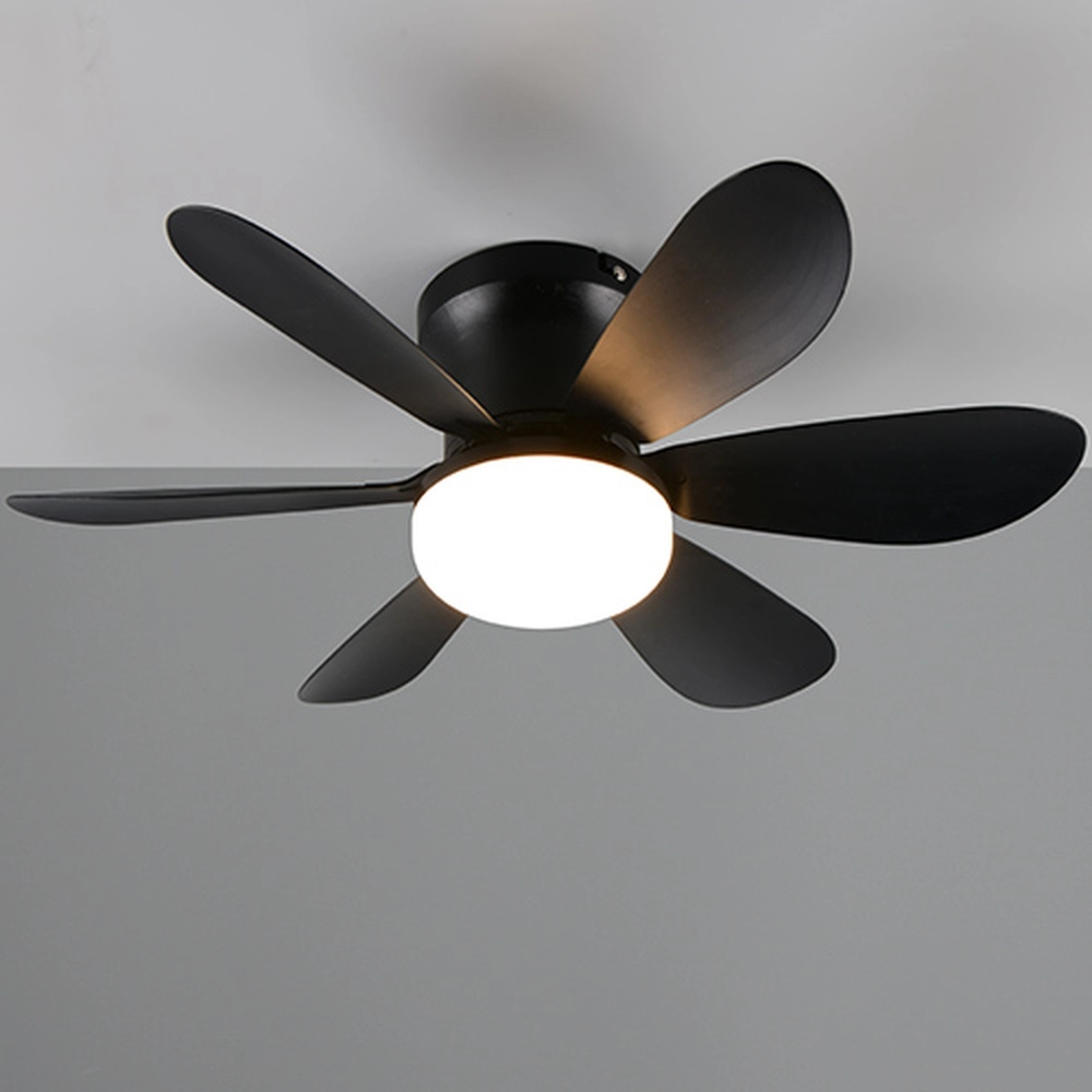 Zwarte ventilator Lund plafond Trio 4017807643732