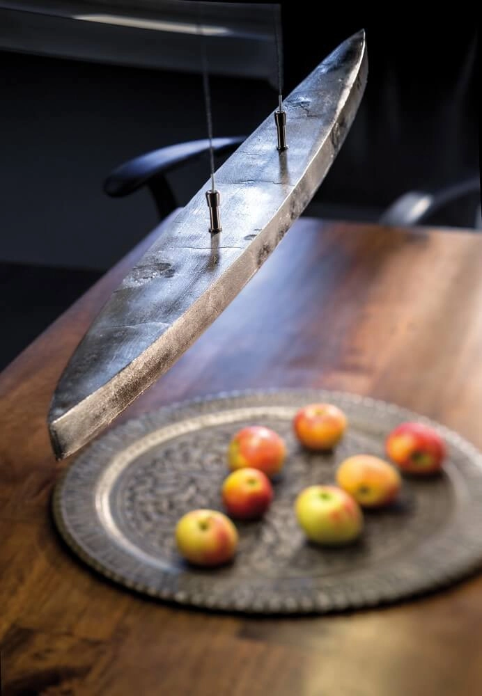 Nikkel hanglamp Colmar met led Fischer & Honsel 4003694606301