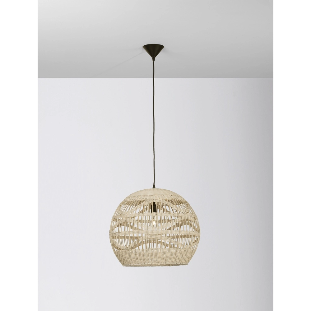 Rotan hanglamp Marlo Ø 48,5cm bol Rotan hanglamp Marlo Ø 48,5cm bol