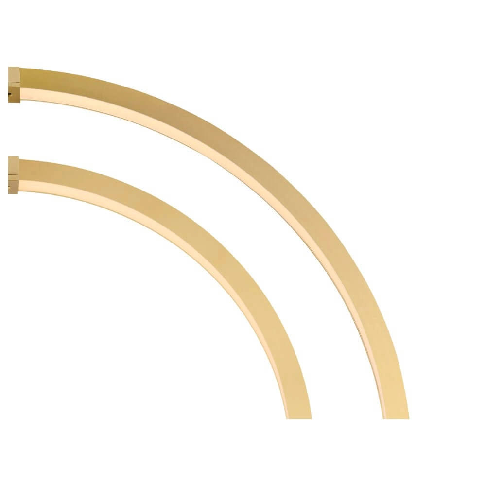 Kantoor hanglamp One Vertical led - messing SLV 4024163291538