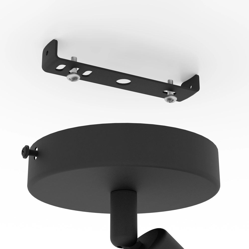 Grijze plafondlamp Matlock 1x E27 - design Eglo 9002759438272