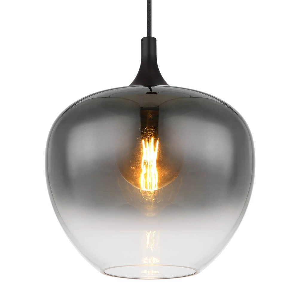 Ronde hanglamp Maxy Ø 29cm zwart Globo 9007371441396