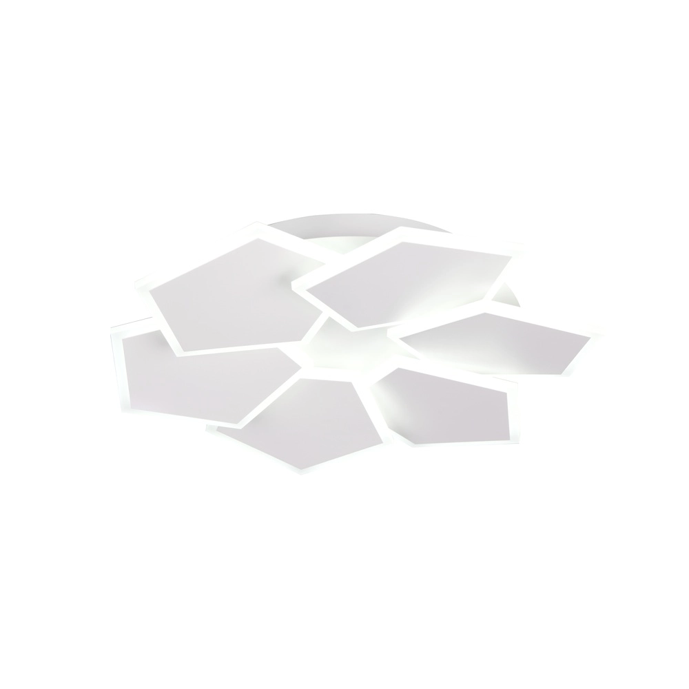 Unieke plafondlamp Zaya S wit Trio 4017807684988